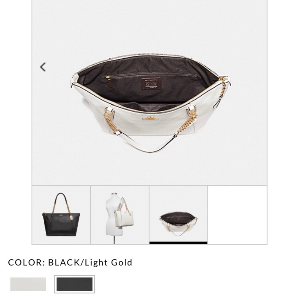 Brand New Coach Ava chain tote - Picture 8 of 8